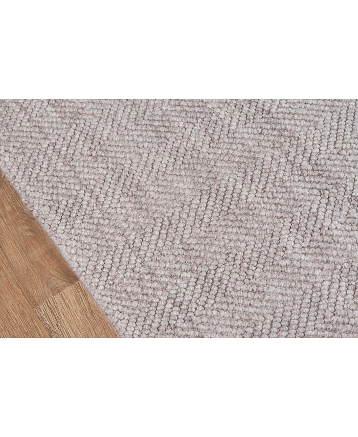 Erin Gates Ledgebrook Led1 Washington Gray 2'3" x 8' Runner Area Rug