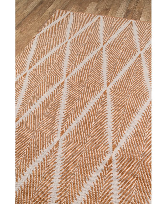 Erin Gates River Riv1 Beacon Orange 3'6" x 5'6" Area Rug Macy's
