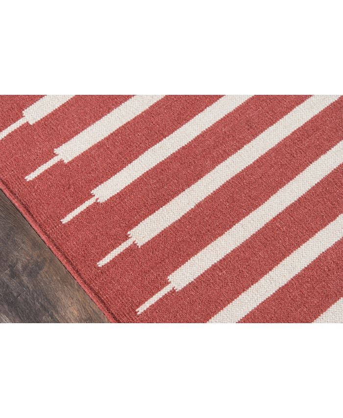 Erin Gates Thompson Tho1 Billings Red 7'6" x 9'6" Area Rug Macy's