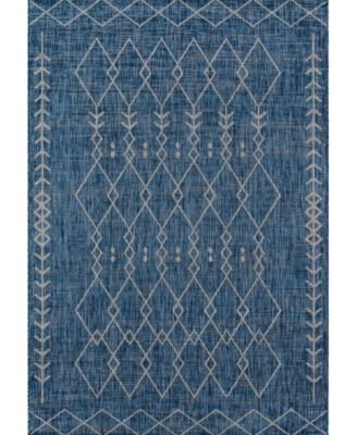 Novogratz Villa Vi-08 Blue 5'3" x 7'6" Area Rug