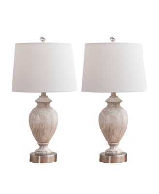 Abbyson Living - Audrey Texture Table Lamp, Set of 2