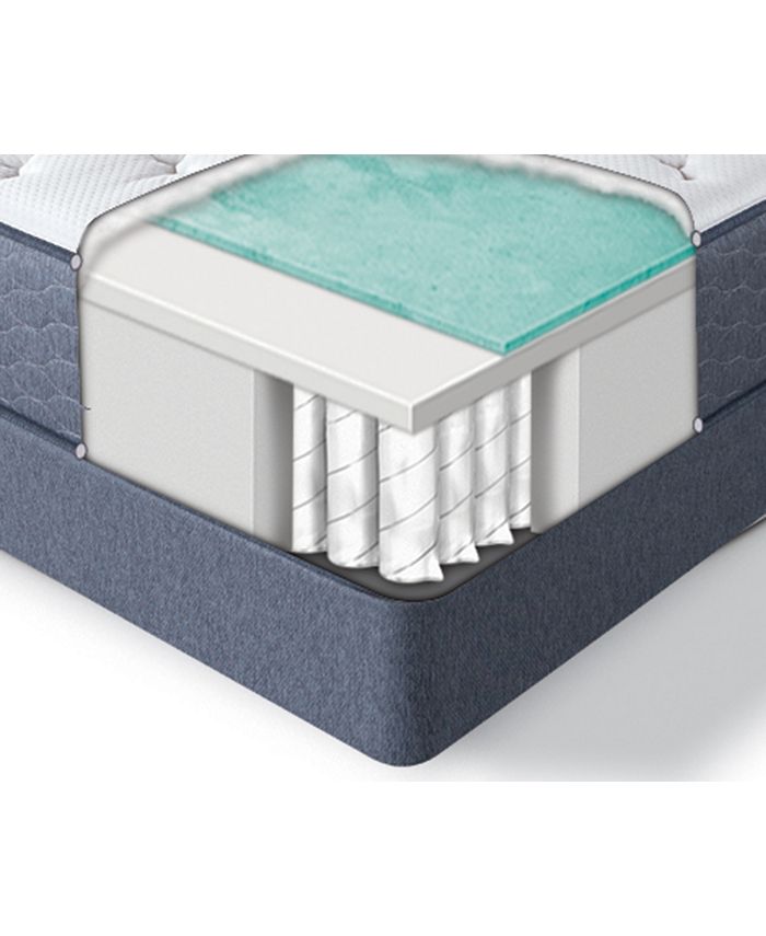 Serta Sleeptrue Alverson II 12" Plush Mattress Queen Macy's