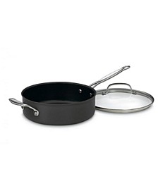 Chefs Classic Hard Anodized 3.5-Qt. Saute Pan w/ Helper Handle and Cover