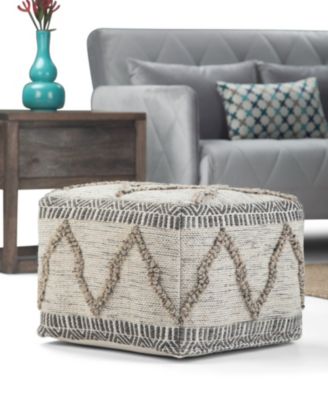 Sweeny Square Pouf