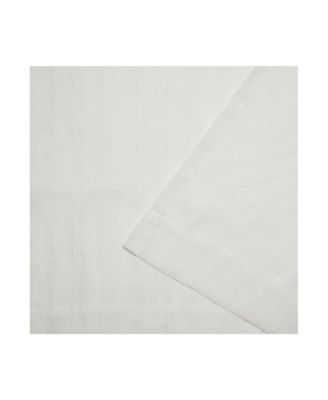 Itaji Sheer Rod Pocket Top Curtain Panel Pair, 54" x 63"