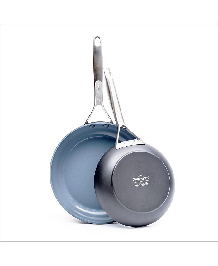 GreenPan Paris Pro 8 & 10 Ceramic Non-Stick Fry Pan Set - Macy's