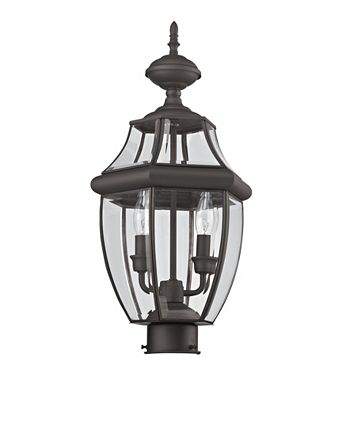 Livex - Monterey 2-Light Outdoor Post Lantern