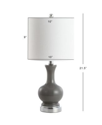 Cox 22" Metal/Glass LED Table Lamp - Set of 2