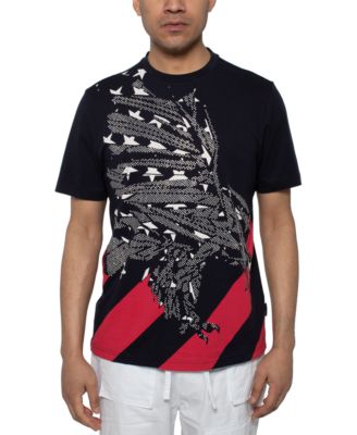 Sean John - Men's Beaded Eagle T-Shirt