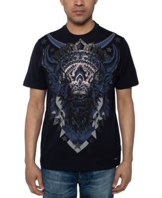 Sean John - Men's Beaded Bison T-Shirt