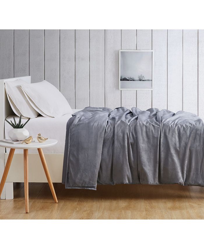 London Fog 15lb Weighted Blanket & Reviews Blankets & Throws Bed