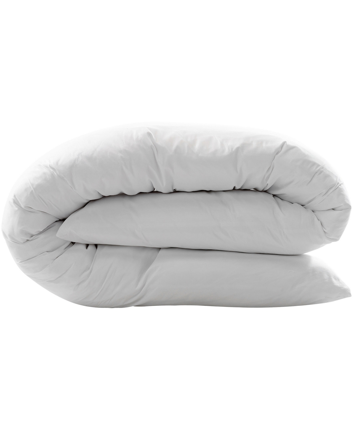 Cheer Collection Hypoallergenic Down Alternative Total Body Pillow with Zippered Cover - White