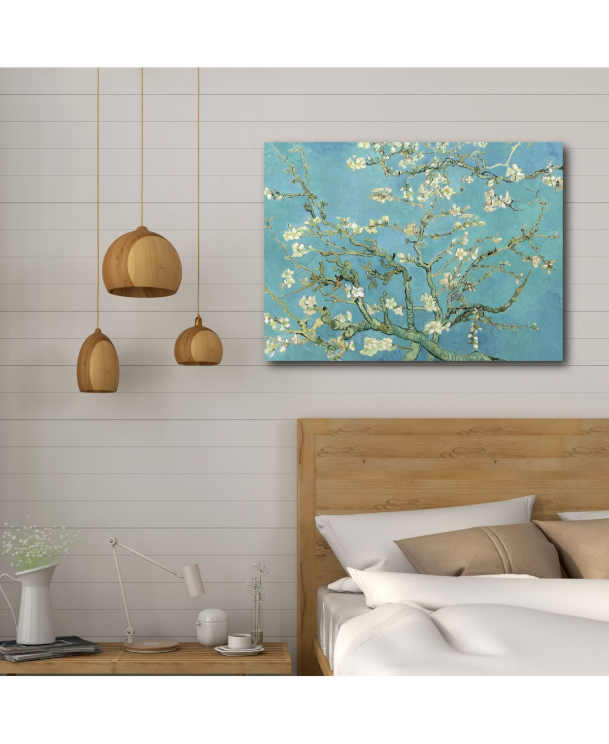 Courtside Market Van Gogh Cherry Blossoms Gallery-Wrapped Canvas Wall Art