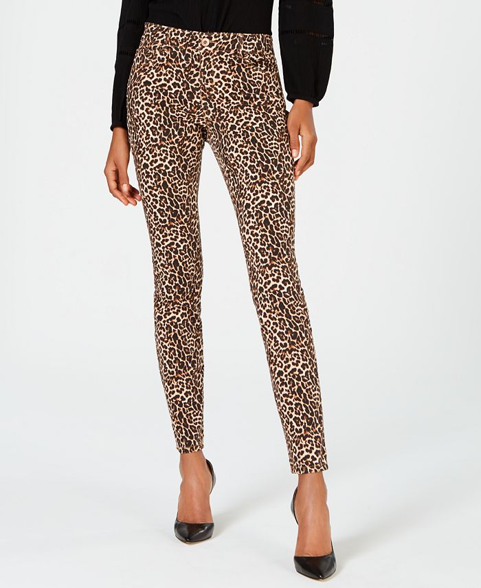 INC International Concepts INC INCEssential Leopard Skinny Jeans ...
