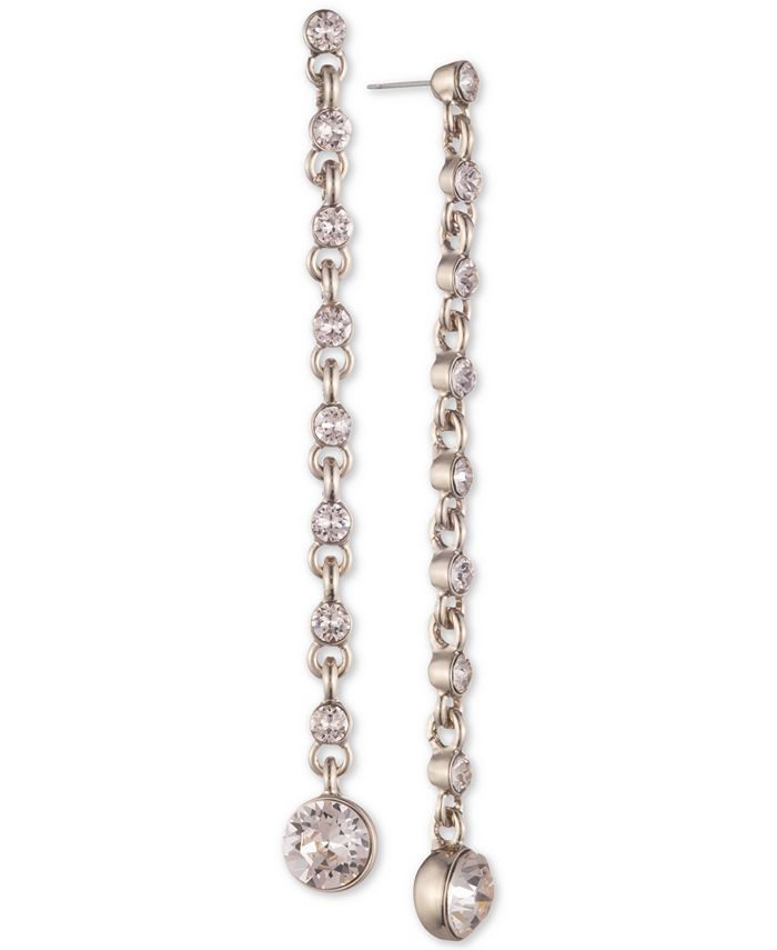 Givenchy Crystal Linear Drop Earrings Macy's