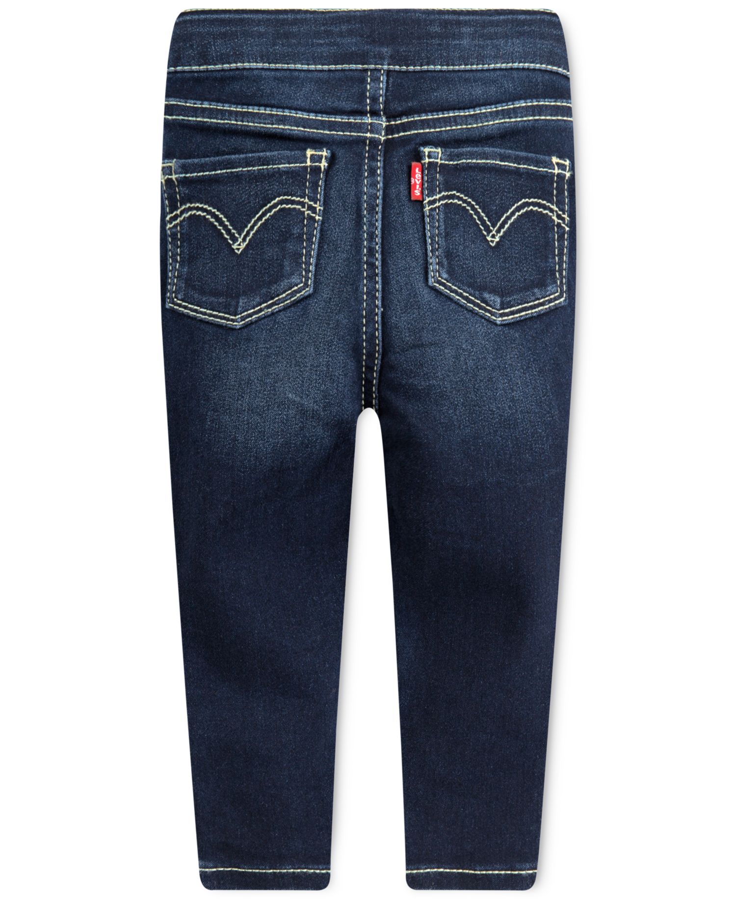 Little Girls Adjustable Waistband Stretch Jeggings