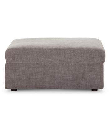 Furniture - Wedport 36" Fabric Storage Ottoman