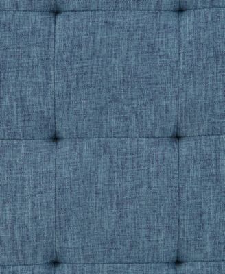 Draper Mid Century Tufted Ottoman, Direct Ship