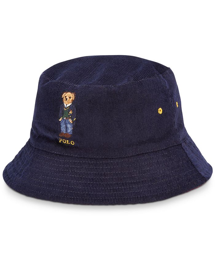 Polo Ralph Lauren Men's St. Andrew Bear Bucket Hat & Reviews - Hats ...