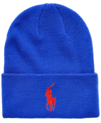 Polo Ralph Lauren Men's Big Pony Cuff Hat Hats