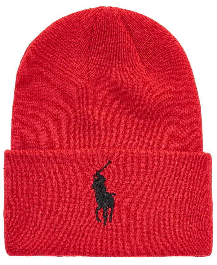 Polo Ralph Lauren Men's Big Pony Cuffed Hat & Reviews - Hats, Gloves &  Scarves - Men - Macy's