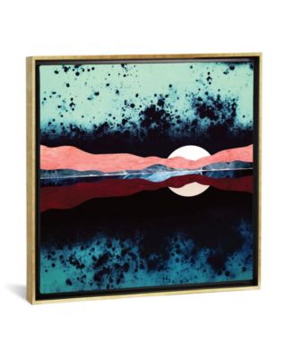 Night Sky Reflection by Spacefrog Designs Gallery-Wrapped Canvas Print - 37" x 37" x 0.75"