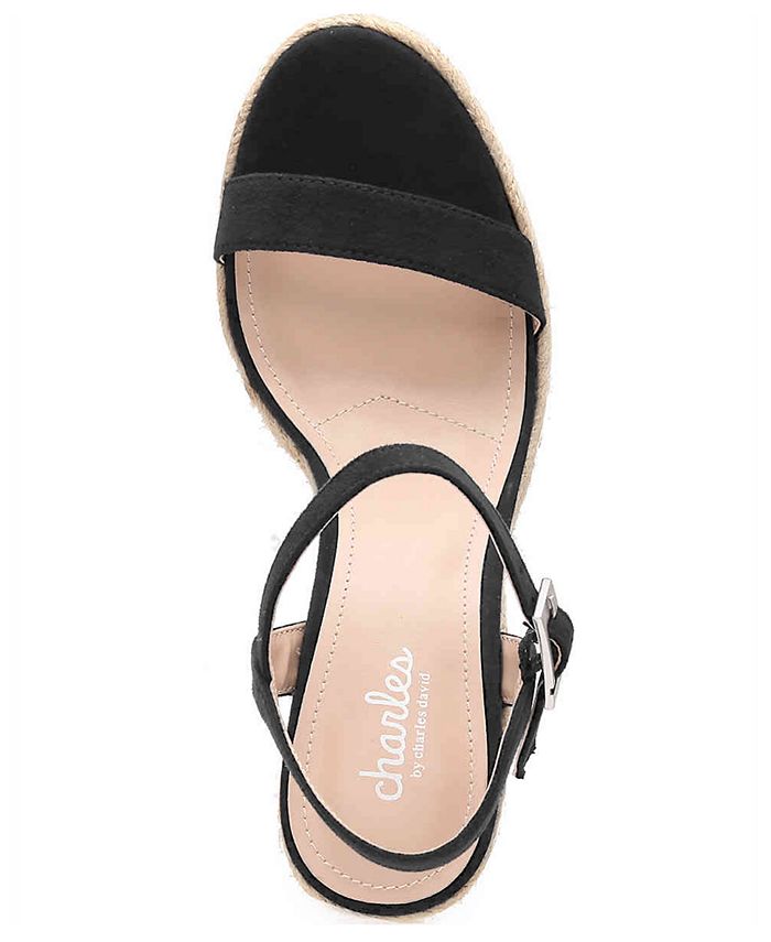 Charles by charles best sale david lizzie wedge sandal