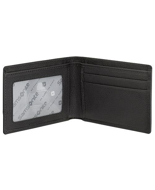 Samsonite Samsonite RFID Front Pocket Slimfold Wallet & Reviews - All ...