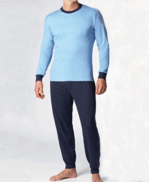Stanfield's Men's 2 Piece Cotton Blend Polo Pajama