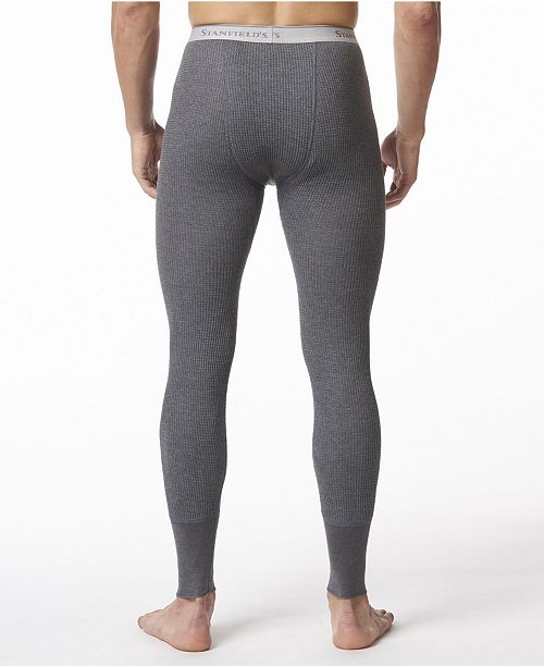 Stanfield's Men's Waffle Knit Thermal Long Johns & Reviews Underwear