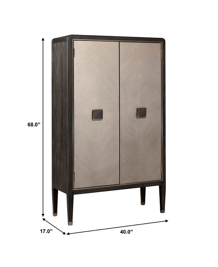 Furniture Saunders Tall Door Chest Macy's