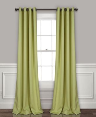 Lush Décor - Insulated 108"x52" Back Tab out Window Panel Set