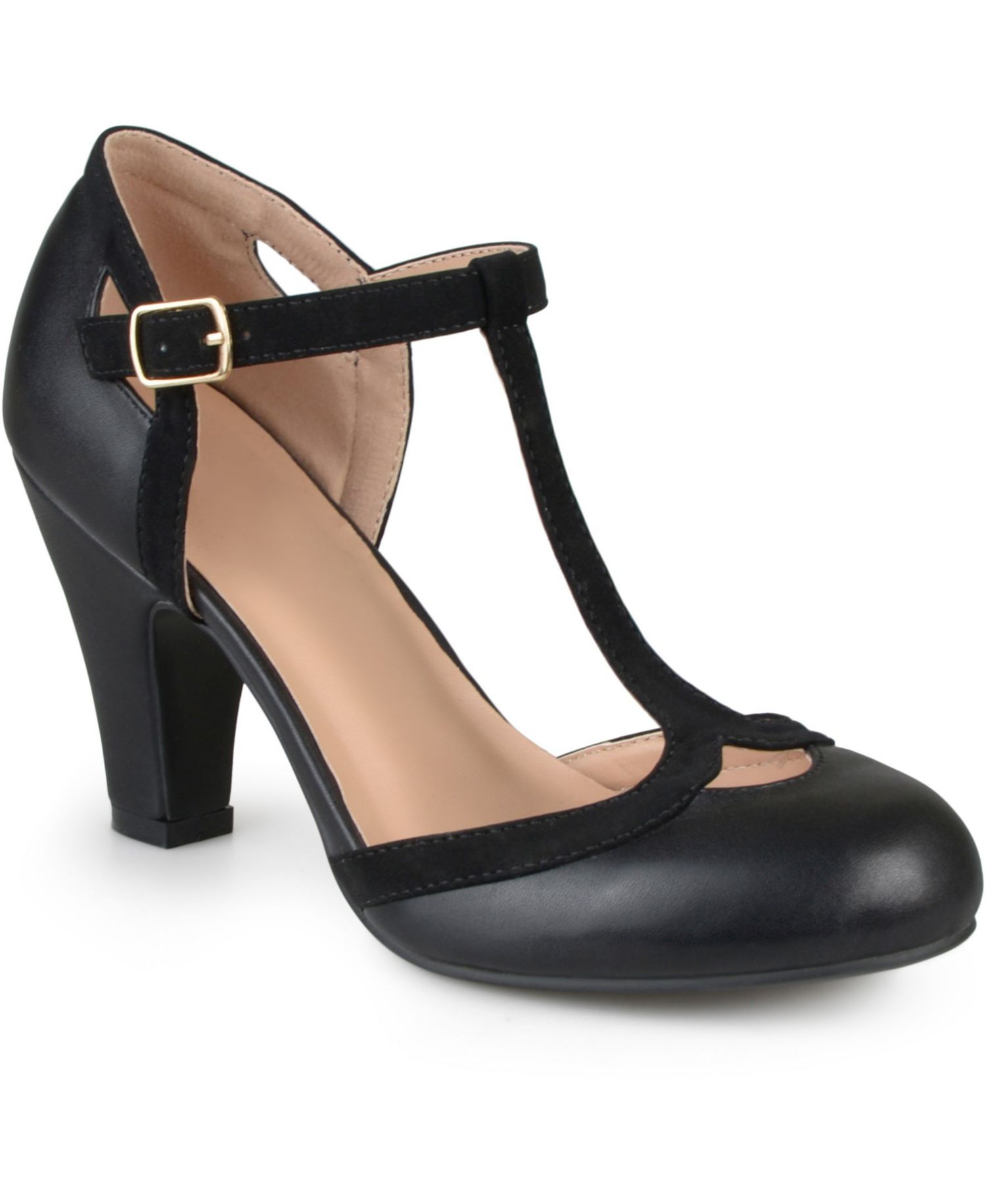 Women's Olina Regular and Wide Width Buckle Pumps
