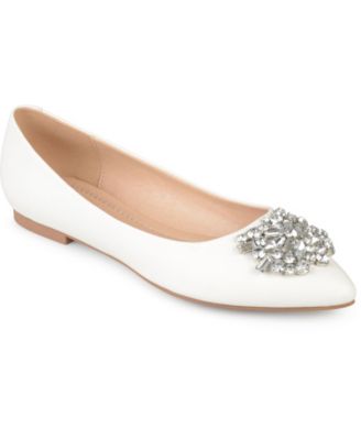 Women's Renzo Jewel Embellished Pointed Toe Flats