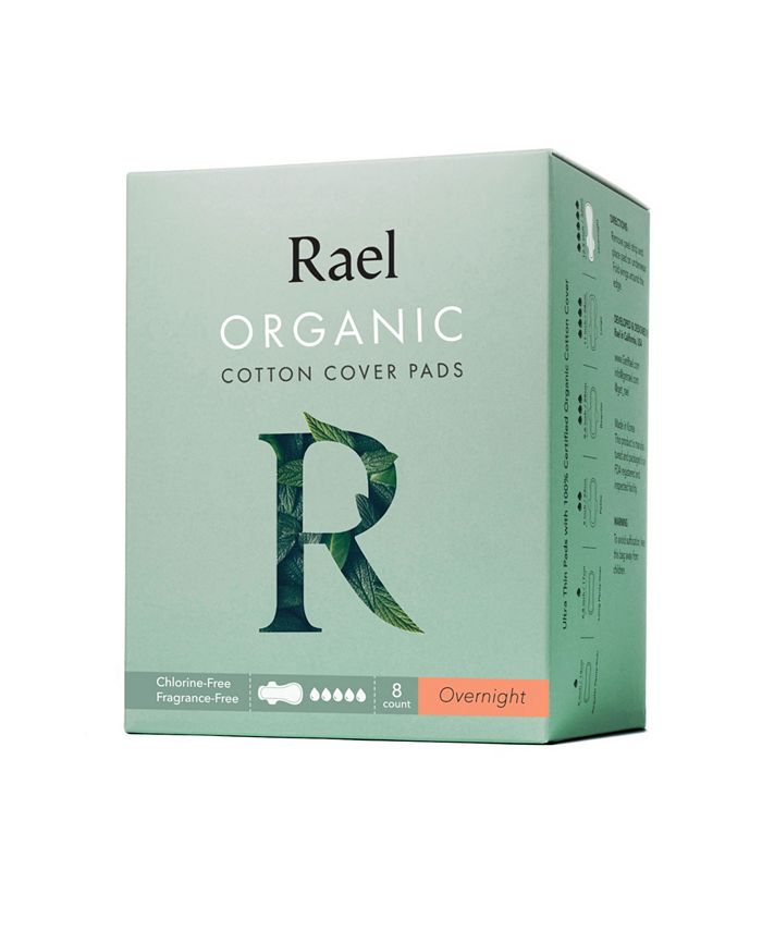 Rael Organic Cotton Overnight Pads - Macy's