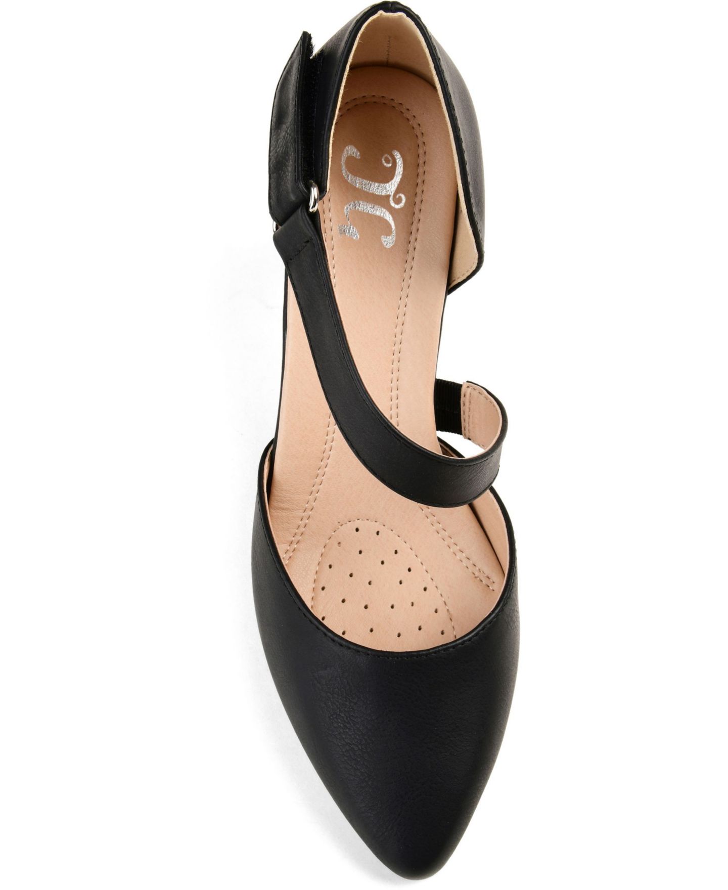 Женские туфли Journee Collection Tillis Asymmetrical Dress Pumps, цвет: Чёрный — фото 4