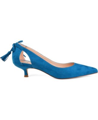 Women's Bindi Tie Detail Kitten Heel Pumps