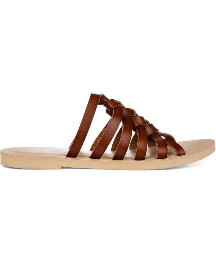 Journee Collection Waverly Slide Sandals - Macy's