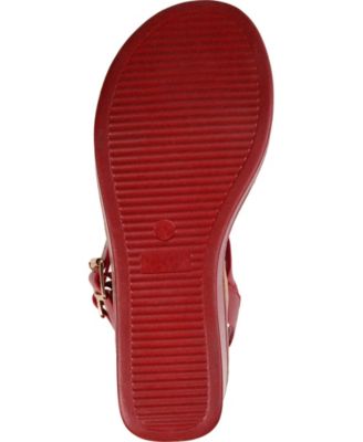 Women's Bianca Double Buckle Platform Wedge Sandals