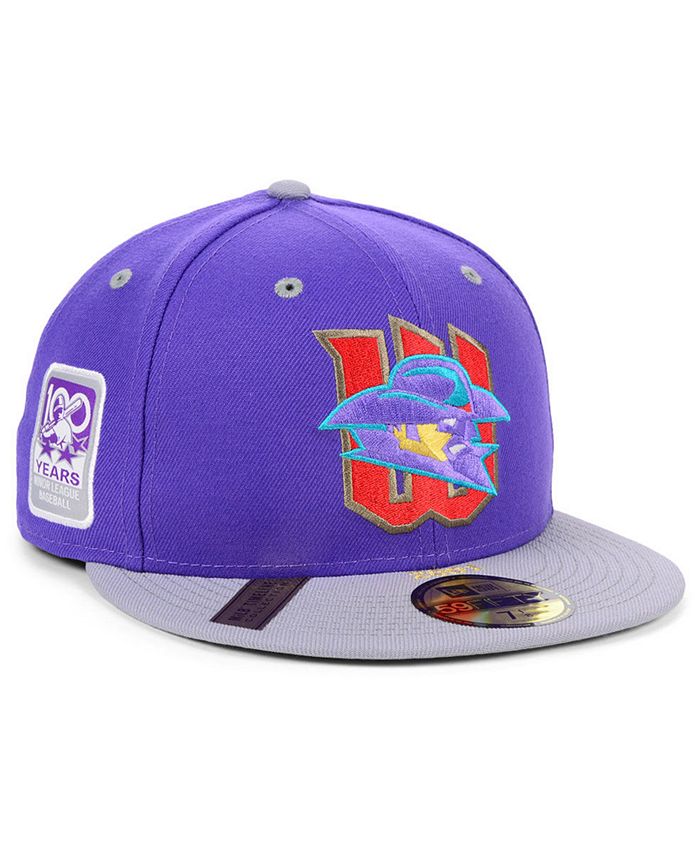 New Era Wichita Wranglers MiLB 100TH Anniversary Patch 59FIFTY-FITTED ...