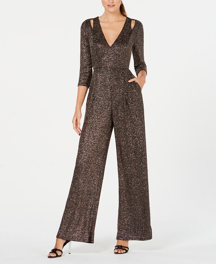 Calvin Klein Sparkle Jumpsuit Macy's