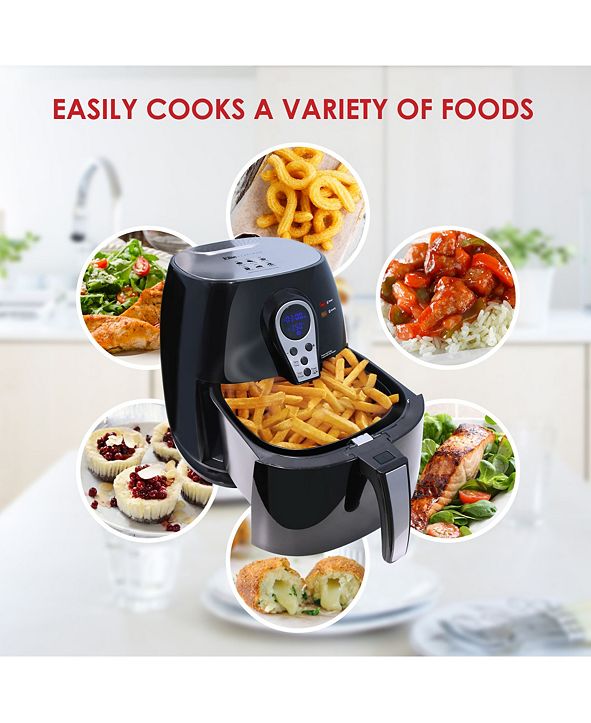 Elite by MaxiMatic Elite Platinum 3.2 Quart Digital Air Fryer