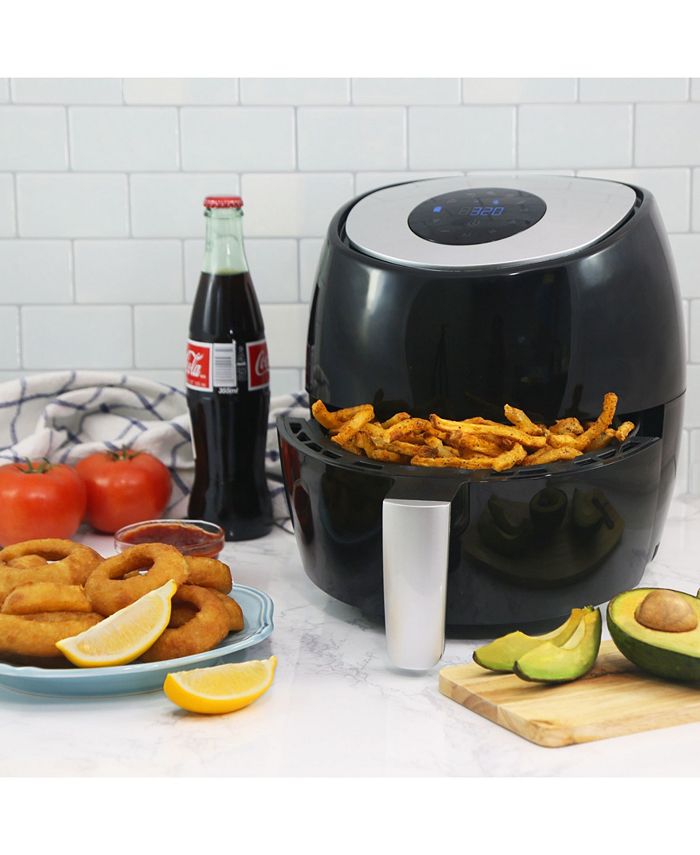 Elite Gourmet Elite Platinum 3.4 Quart Digital Air Fryer 7 Pre Set