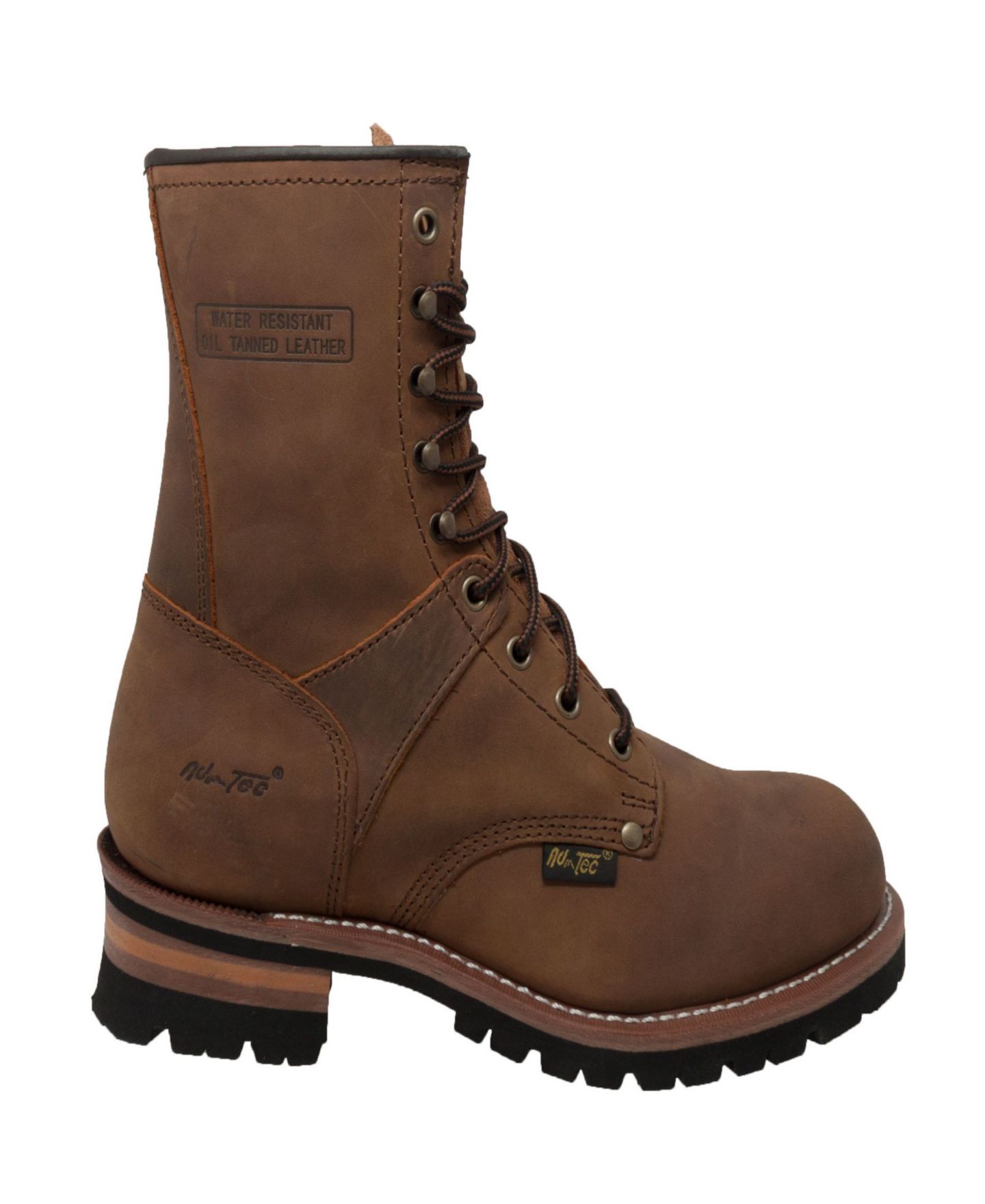 Мужские ботинки AdTec 9" Logger, цвет: Верблюжий — фото 6