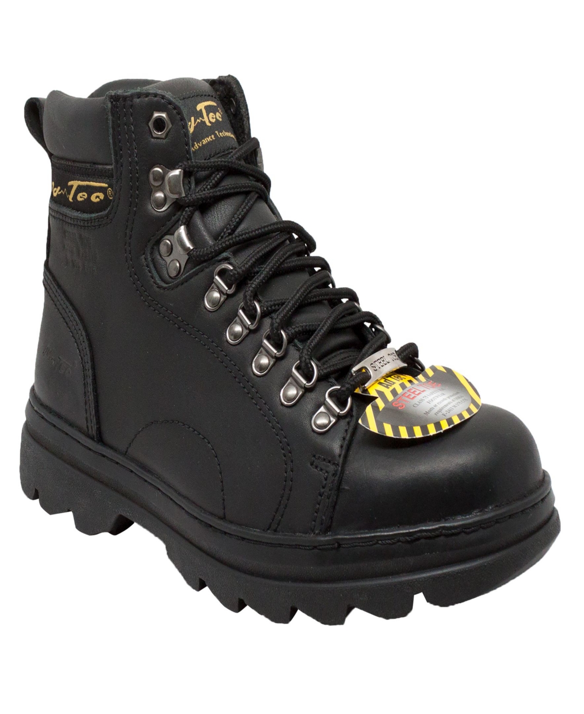Men's 6" Steel Toe Hiker - Black