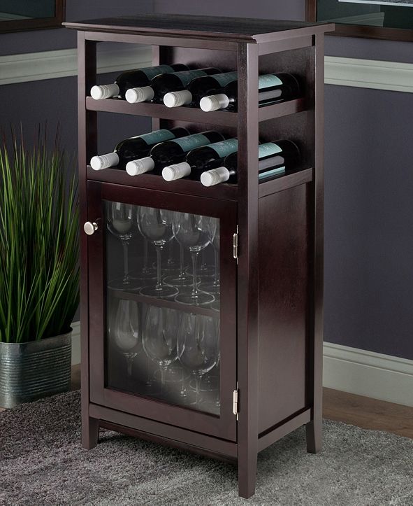 Winsome Alta Wine & Reviews Furniture Macy's