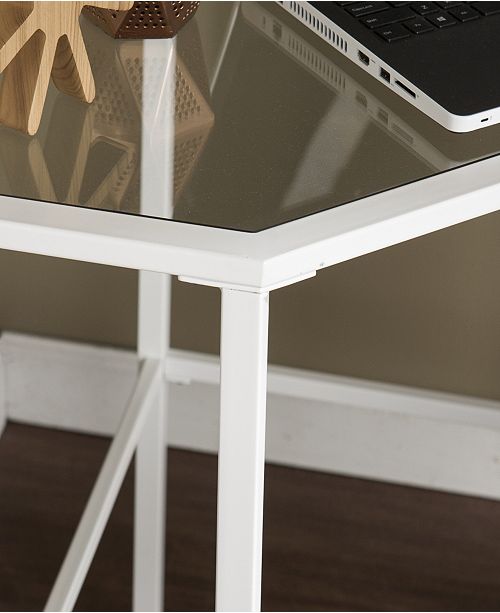 Southern Enterprises Moore Corner Desk Reviews Furniture Macy S