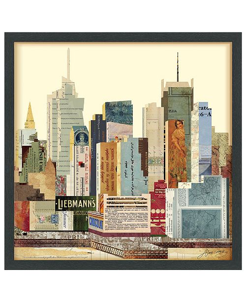Empire Art Direct New York City Skyline Dimensional Collage Wall