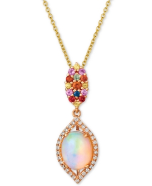 image of Le Vian Multi-Gemstone (1-3/8 ct. t.w.) & Vanilla Diamond (1/8 ct. t.w.) 20