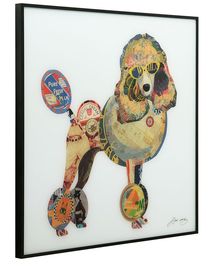 Empire Art Direct Reverse Printed Art Glass and Anodized Aluminum Frame Wall Art 24" x 24